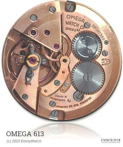 omega 613 watch movement